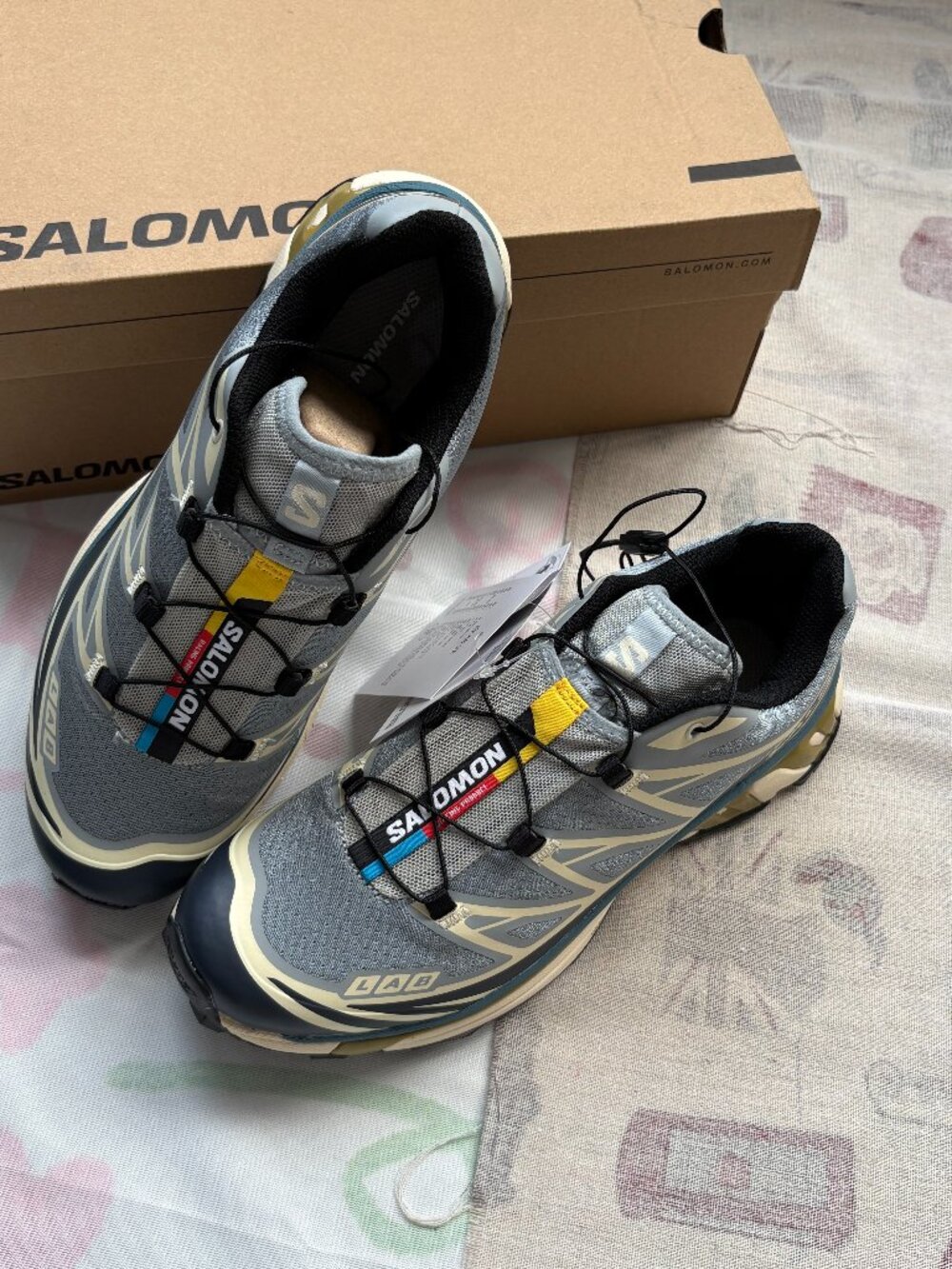 Salomon Xt-6 Blue Series Retro Functional Running Shoes